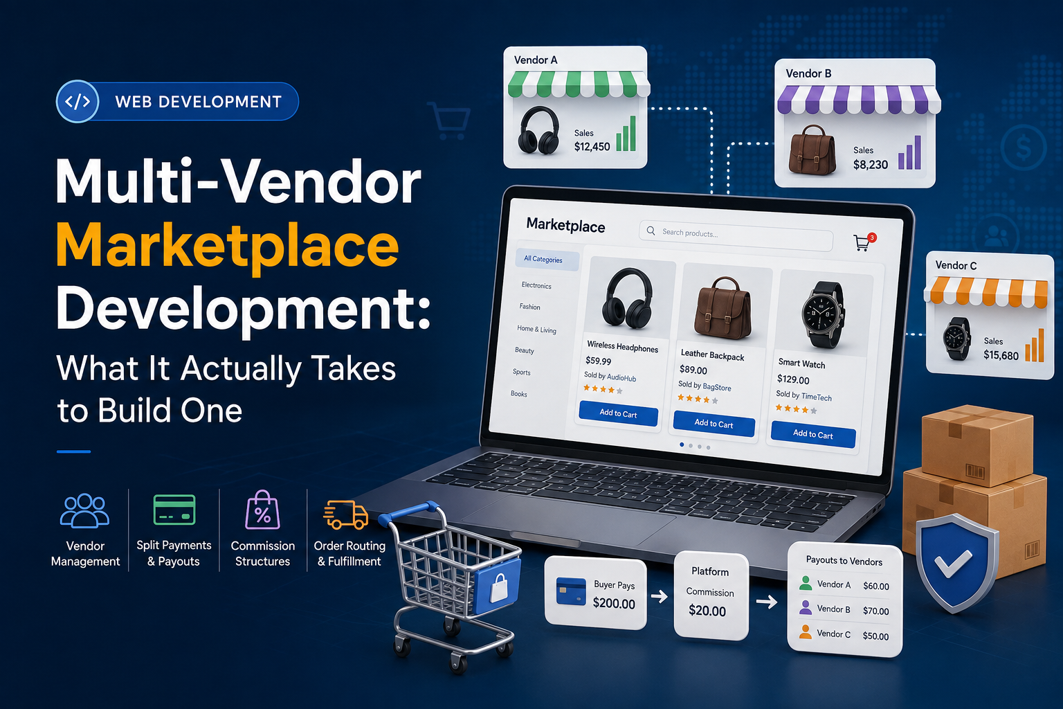 Multi-Vendor Marketplace Development: What It Actually Takes to Build One