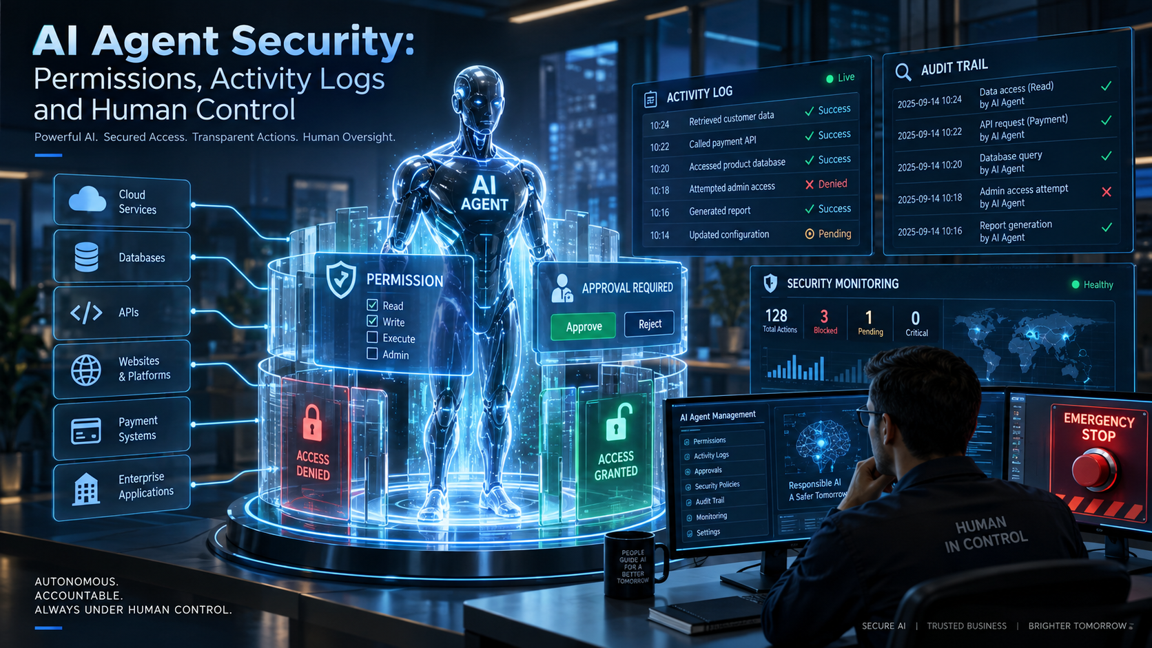 AI Agent Security: What to Put in Place Before You Let AI Act on Its Own